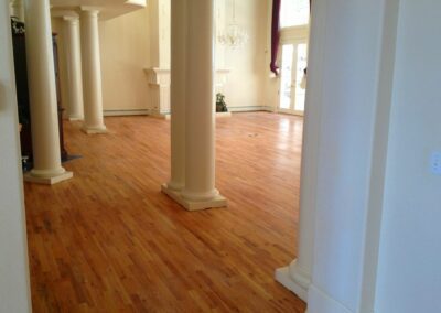 Hardwood floor installation, example 15. Handcrafted Floors, LLC Colorado Springs, CO.