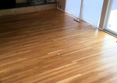Hardwood floor installation, example 3. Handcrafted Floors, LLC Colorado Springs, CO.